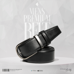 Mens Premium Leather Belt- Executive